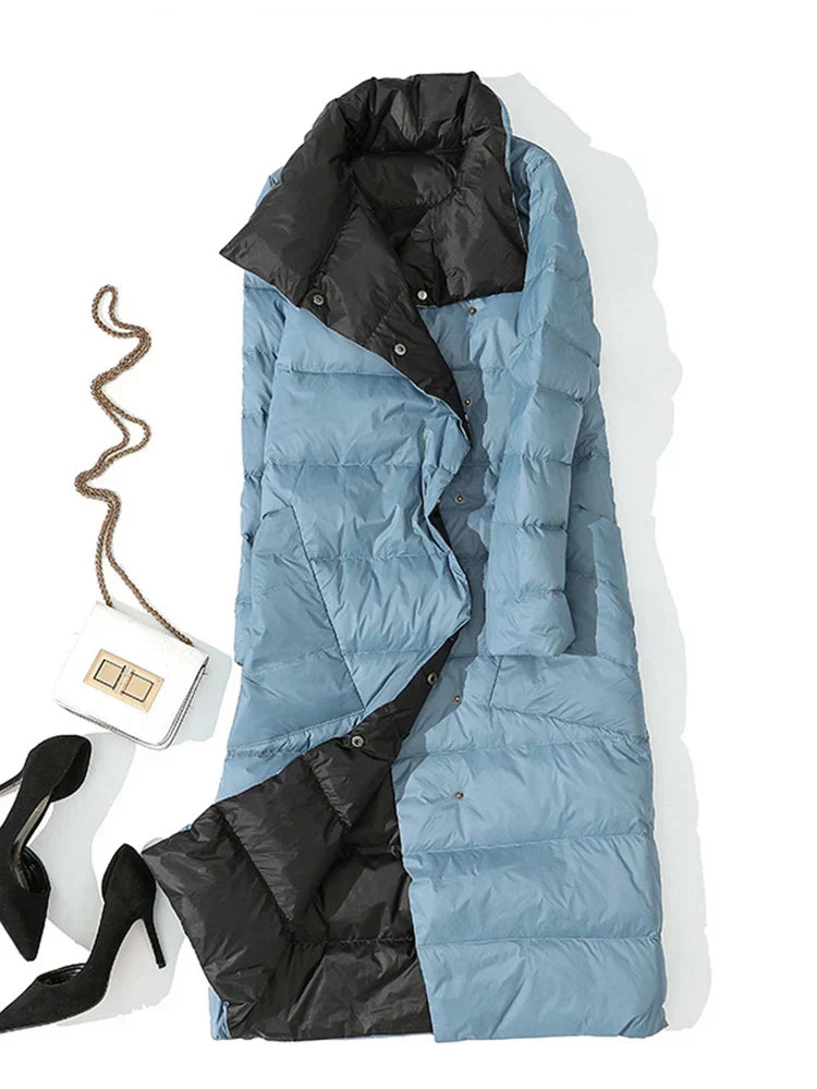 R&B | Lange Karierte mit Taschen für Damen Ideal für Den Winter