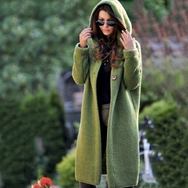 R&B | Cardigan mit Kapuze Schöner Cardigan mit Stil