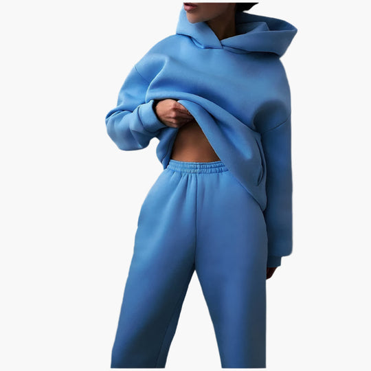 R&B | Oversize Lounge Set Kapuzenpullover und Jogginghose - Komfortabler Freizeitlook