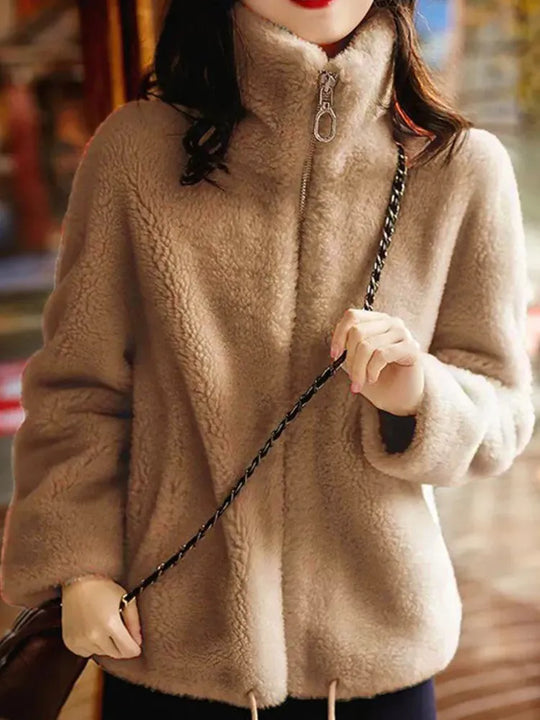 R&B | Wende-Steppjacke mit Rollkragen für Damen