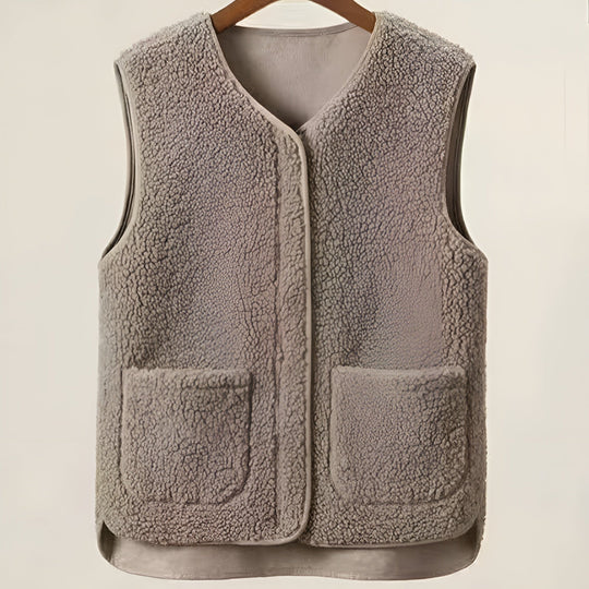 R&B | Leichte Fleece-Weste mit Reißverschluss für Damen