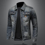 R&B | Lässige und stilvolle Herbst Vintage Jeansjacke für Herren