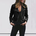 R&B | Damen Leder Bikerjacke