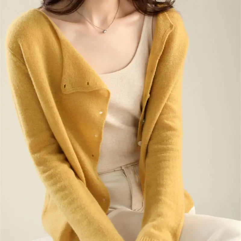R&B | Vintage Kaschmir-Strickjacke