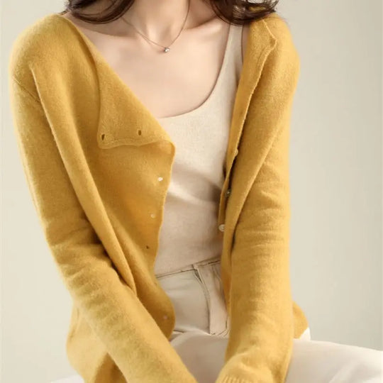R&B | Vintage Kaschmir-Strickjacke