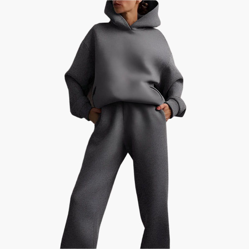 R&B | Oversize Lounge Set Kapuzenpullover und Jogginghose - Komfortabler Freizeitlook