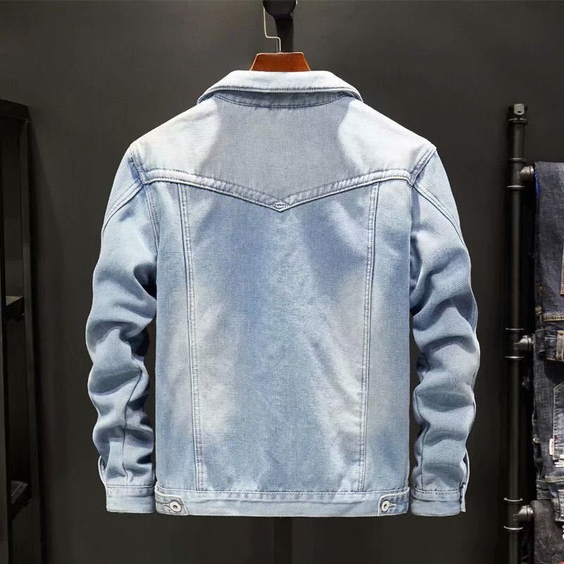 R&B | Winter Männer Denim Jacke