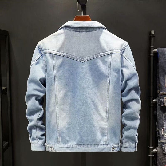 R&B | Winter Männer Denim Jacke