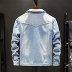 R&B | Stilvolle Winter-Jeansjacke für Männer