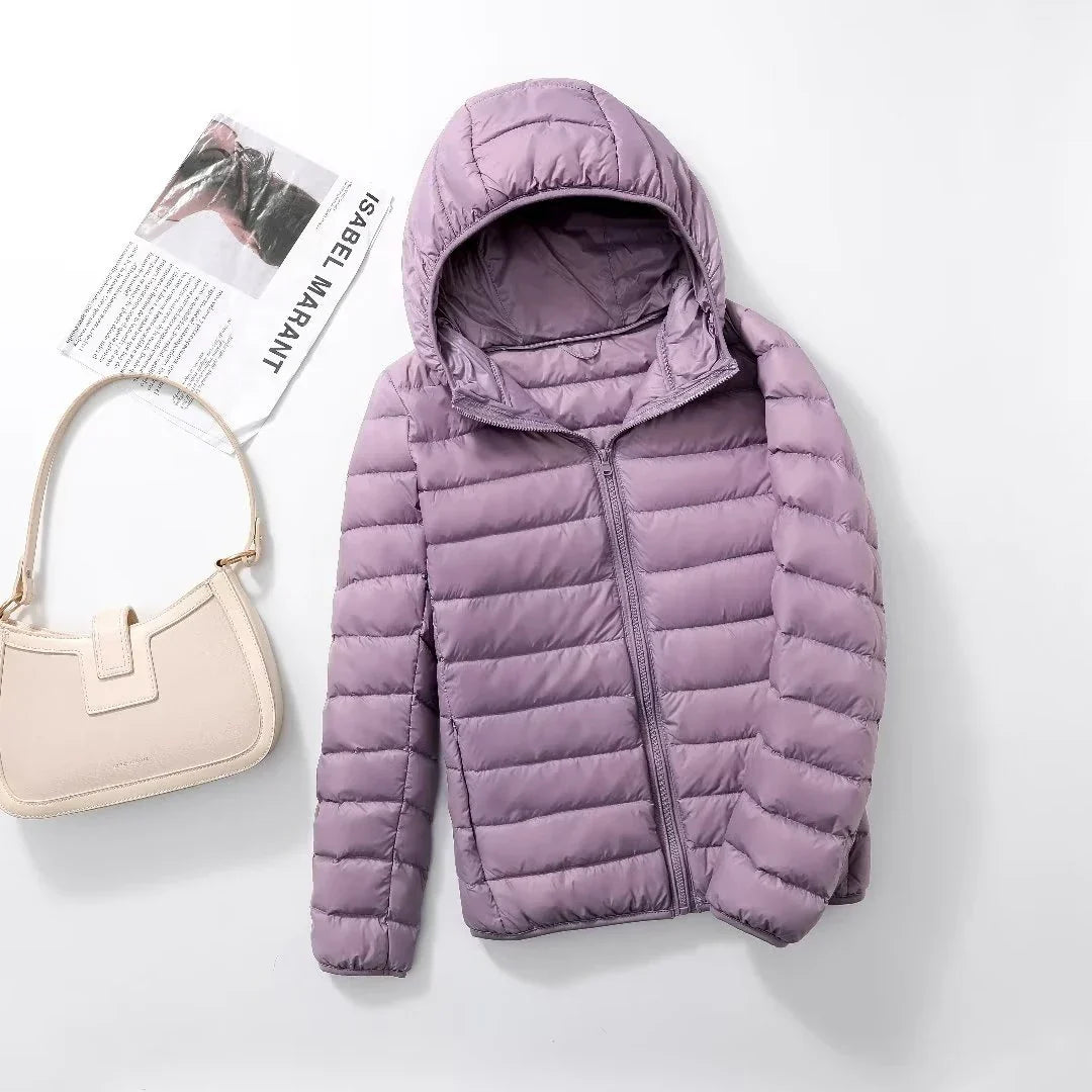 R&B | Leichte Daunenjacke Damen Herbst Winter