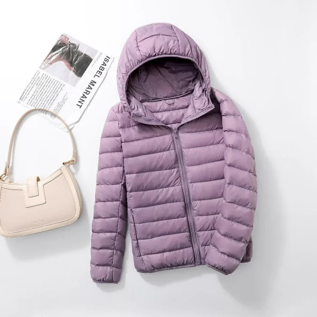 R&B | Leichte Daunenjacke Damen Herbst Winter