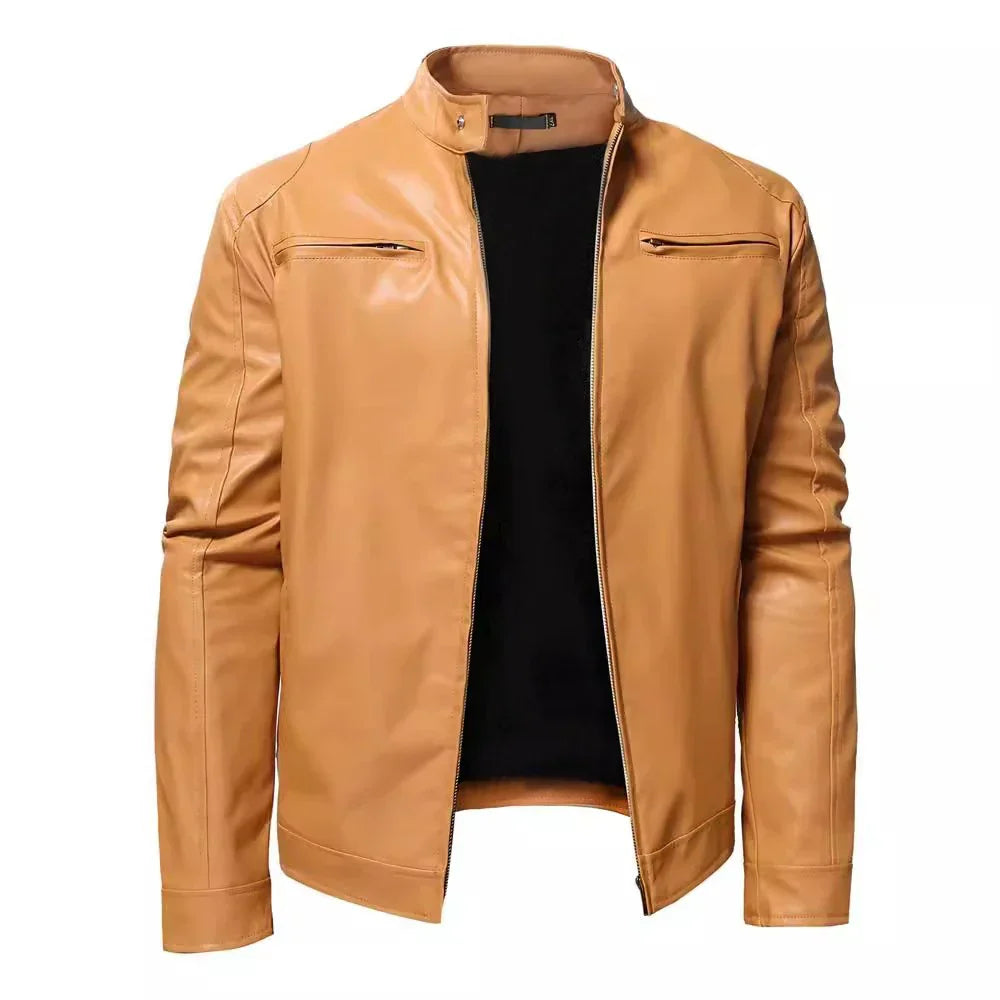 R&B | Zeitlose Lederjacke mit Biker-Flair
