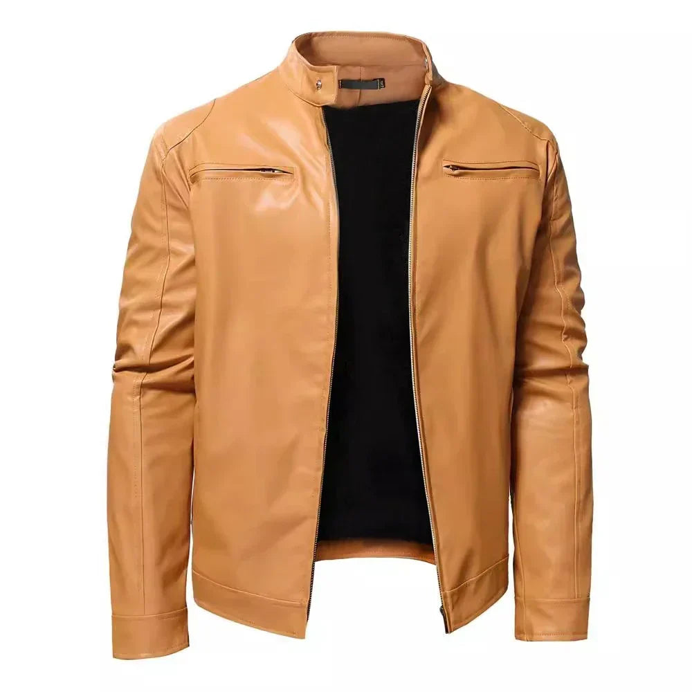 R&B | Zeitlose Lederjacke mit Biker-Flair
