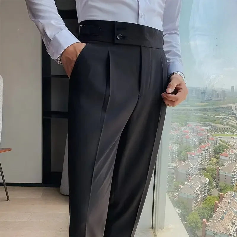 R&B | Chic Hochtaillierte Chinohose