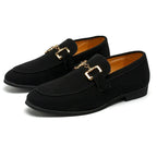 Loafer mit Metallschnalle