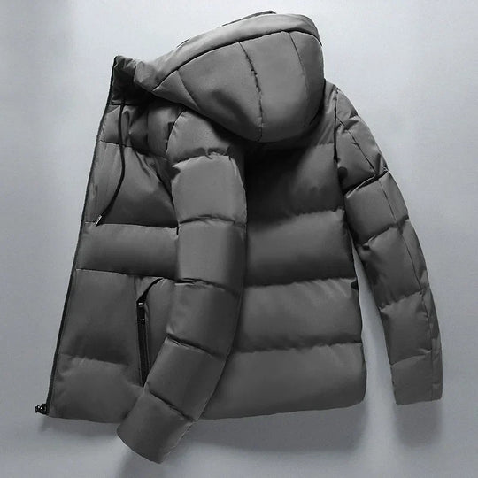 R&B | Gepolsterte Winterjacke mit Kapuze Polyester Warm und Funktional