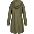 R&B | Damen Kapuzen Langjacke