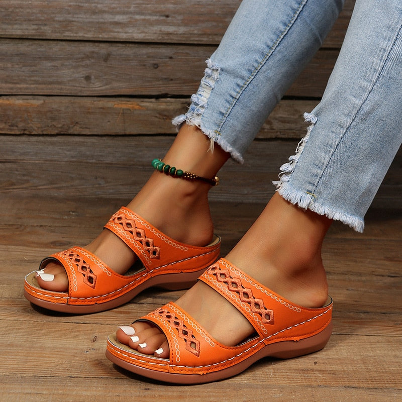 Heidi-Mode | Orthopädische Damensandalen