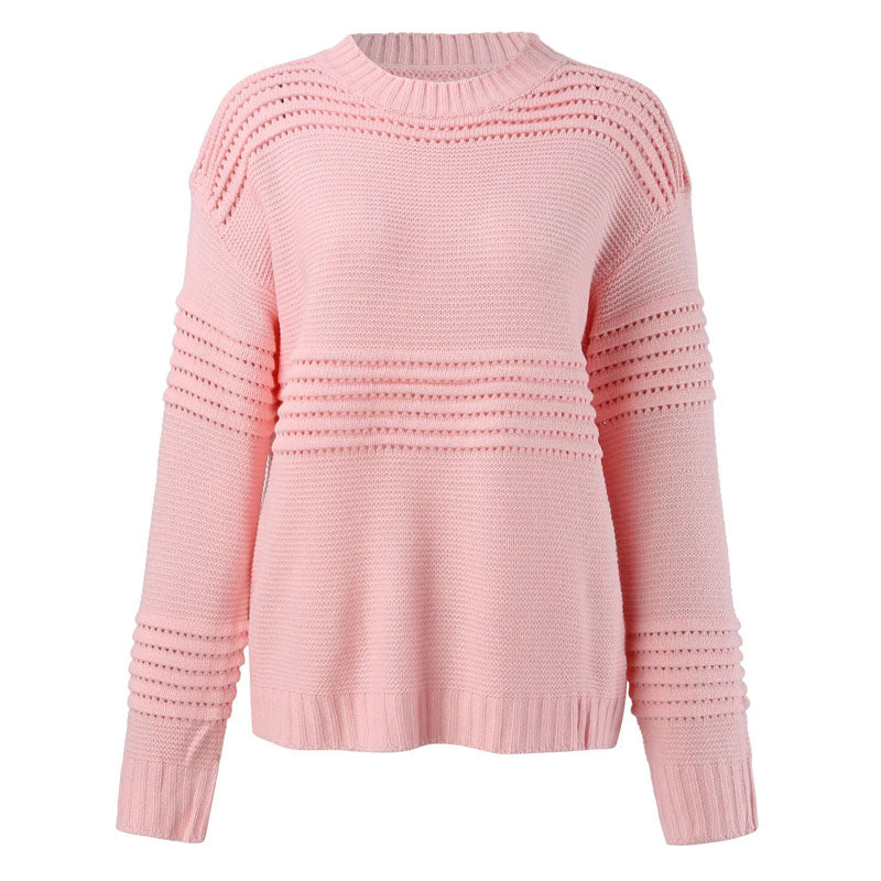 R&B | Hohlstrickpullover Mit Luftigem Muster