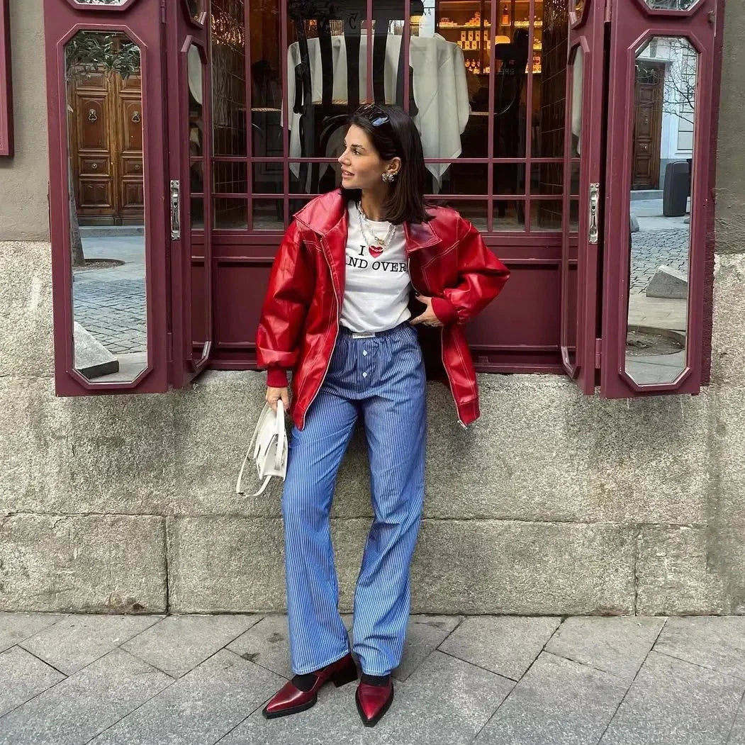 R&B | Fashion Chic Lederjacke