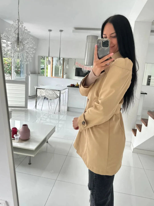 R&B | Lässiger Windbreaker Trenchcoat