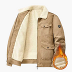 R&B | Winterjacke mit Fleece-Innenfutter - Modische Freizeitjacke für Kalte Tage
