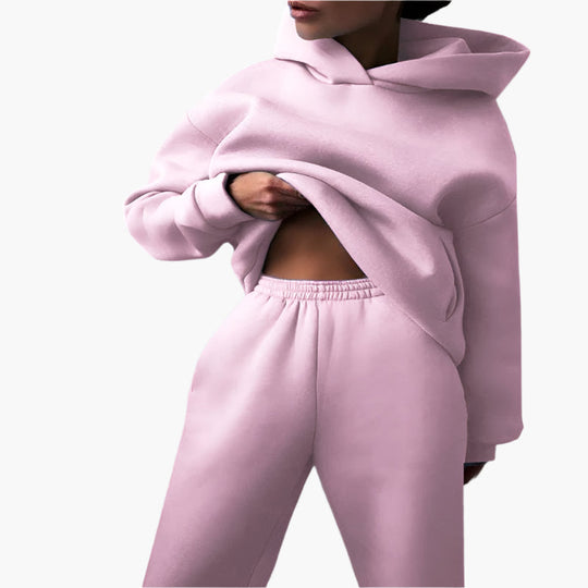 R&B | Oversize Lounge Set Kapuzenpullover und Jogginghose - Komfortabler Freizeitlook