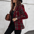 R&B | Luxuriöser Karierter Blazer