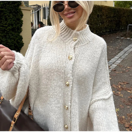 R&B | Bequeme Übergroßer Cardigan für Frauen