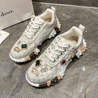 R&B | Funkelnde Diamanten Schuhe
