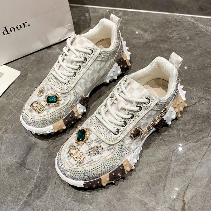 R&B | Funkelnde Diamanten Schuhe