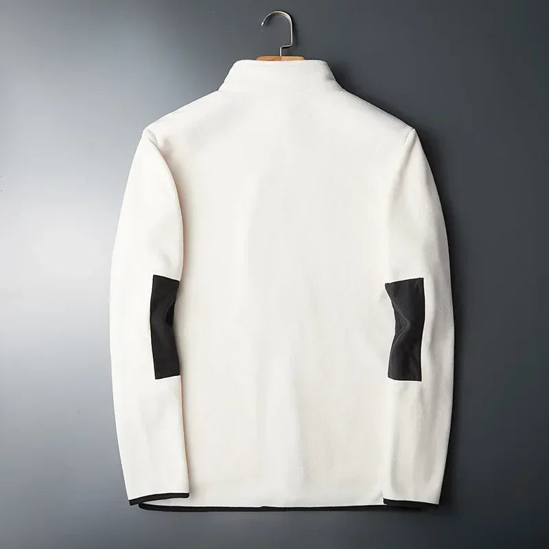 R&B | Herren-Fleecejacke mit Kontrastierenden Details - Erian