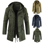 R&B | Herren-Winterjacke, mit Kapuze & isolierend