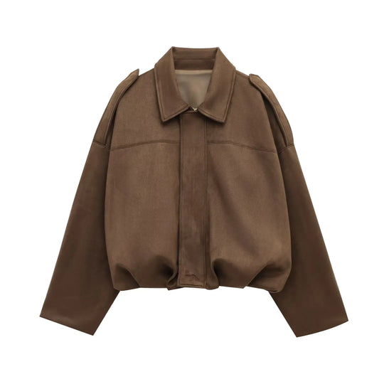 R&B | Faux Suede Jacke