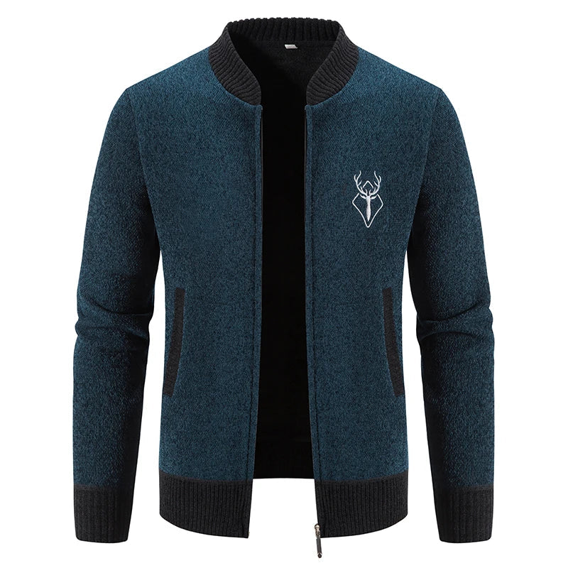 R&B | Lässige Strickjacke für Herren aus hochwertigem Garn