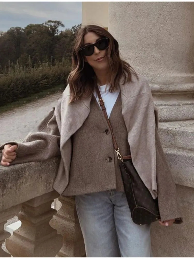 R&B | Designer Blazer Mantel