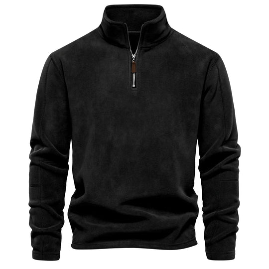 R&B | Weiches Fleece Sweatshirt mit Reißverschluss Warm und Komfortabel Ideal für Kaltes Wetter