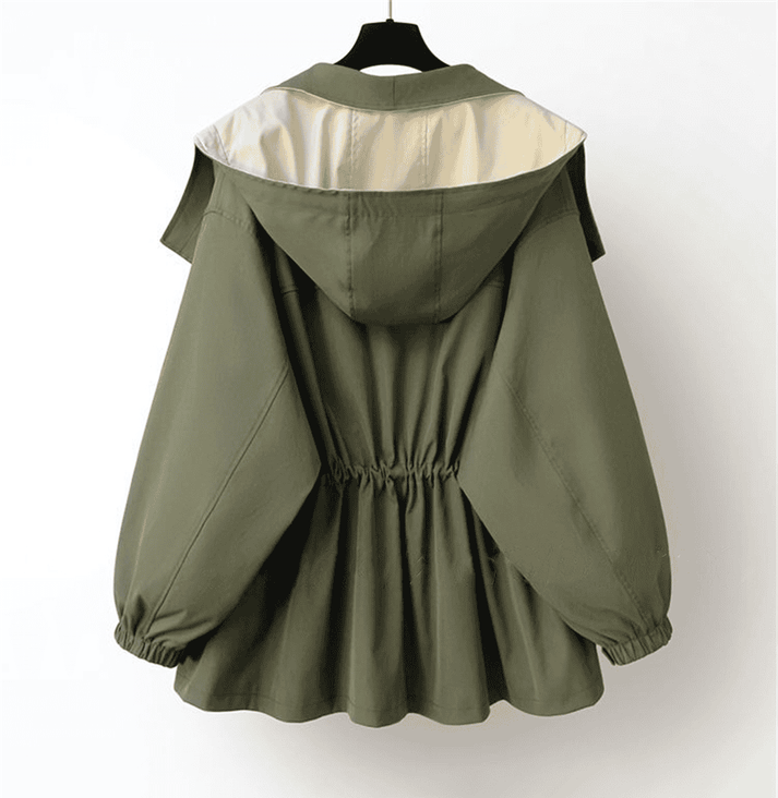 R&B | Oversized Damenjacke Mit Kapuze