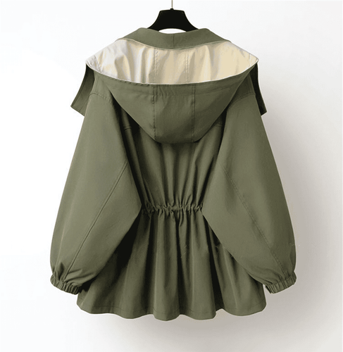 R&B | Oversized Damenjacke Mit Kapuze