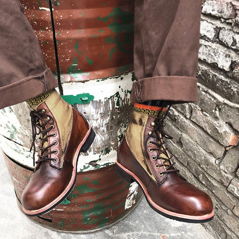 R&B | Echtes Leder Stiefel