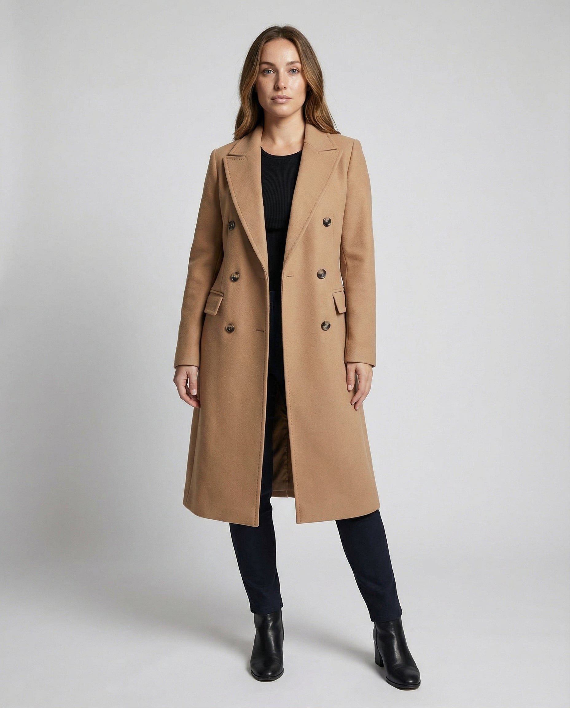 Elegante Lange Winterjacke Damen | R&B