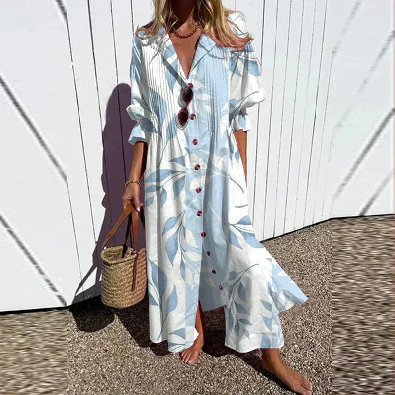 R&B | Luxuriöses Frühlings-Bohemian-Kleid
