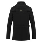 R&B | Stylischer langer Herbst-Trenchcoat für Herren