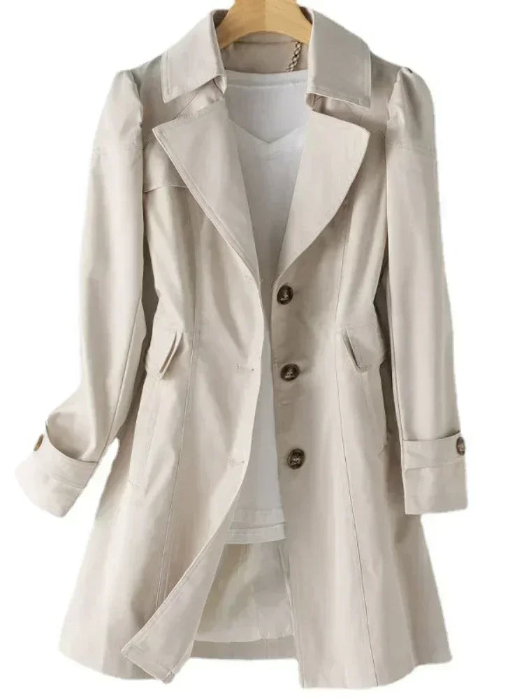 R&B | Lässiger Windbreaker Trenchcoat