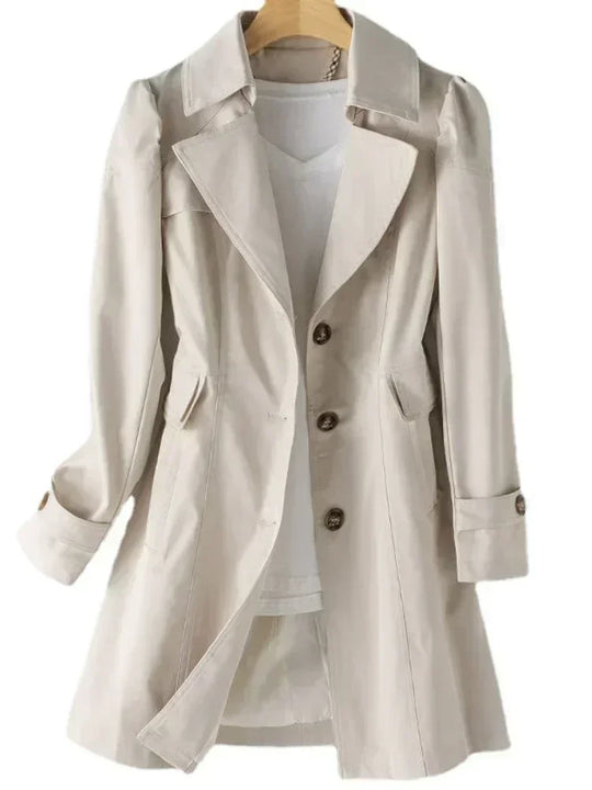 R&B | Lässiger Windbreaker Trenchcoat