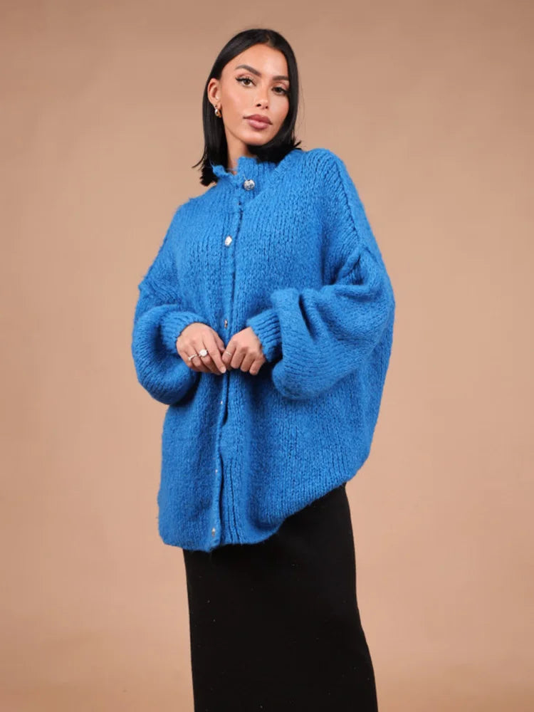 R&B | Bequeme Übergroßer Cardigan für Frauen