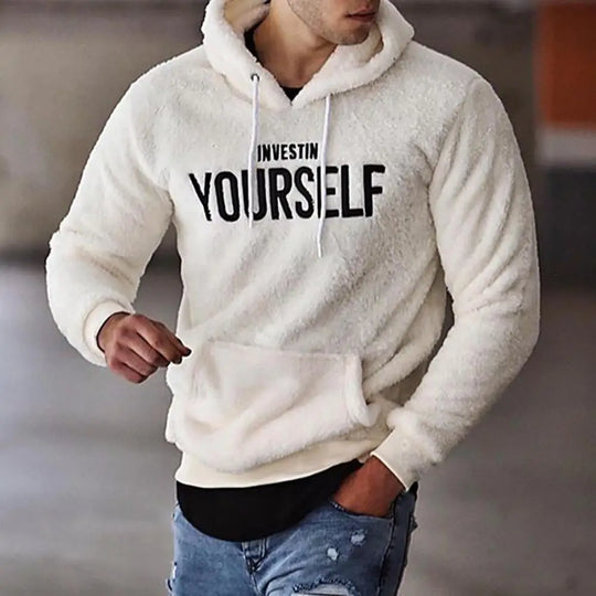 R&B | Hoodie mit Motivierendem Text Polyester-fleece Komfortabel und Trendy