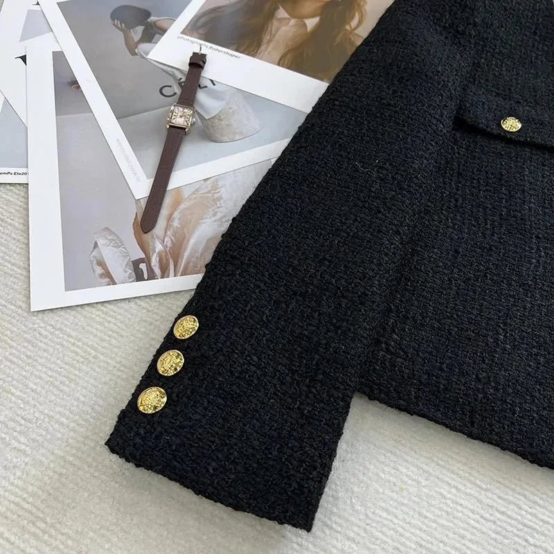 R&B | Tweed-Blazer Herbst-Oberbekleidung