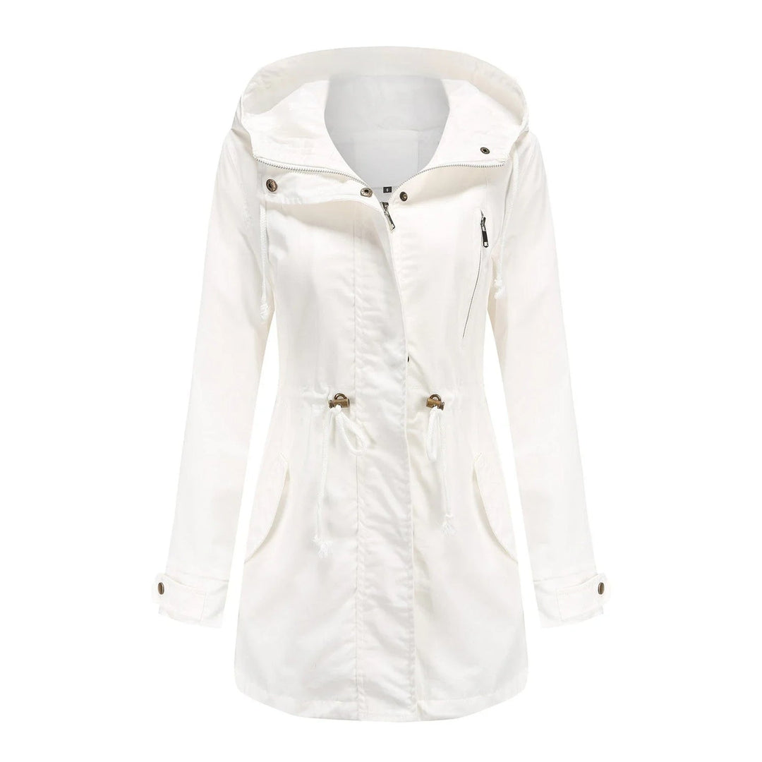 R&B | Damen Elegante Wasserdichte Regenjacke Für Outdoor Aktivitäten