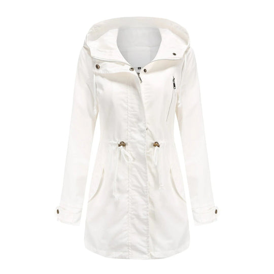 R&B | Damen Elegante Wasserdichte Regenjacke Für Outdoor Aktivitäten